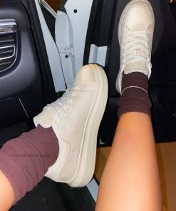 LaModishBoutique Modish Exclusive Wang Sneaker - Beige (FINAL SALE)