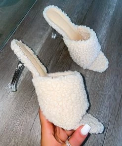 LaModishBoutique New Arrivals Julianne Slip-On Sherling- Nude FINAL SALE