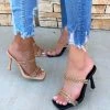 LaModishBoutique Heels-Wedges Mila Heels- Black