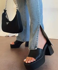 LaModishBoutique Zoey Heels - Black New Arrivals