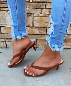 LaModishBoutique New Arrivals Mya Heels - Tan