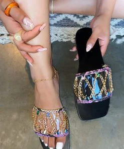 LaModishBoutique Anela Sandals - Multi (FINAL SALE)