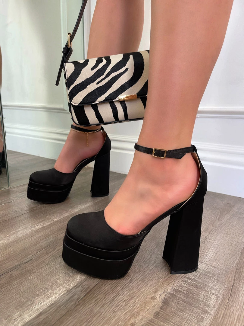 LaModishBoutique New Arrivals Harper Platform Heels - Black 1 LaModishBoutique New Arrivals Harper Platform Heels - Black