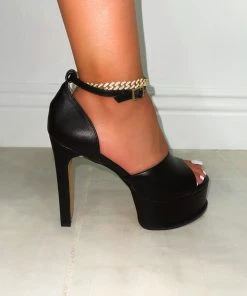 LaModishBoutique New Arrivals Irisa Platform Heels- Black 3 LaModishBoutique New Arrivals Irisa Platform Heels- Black