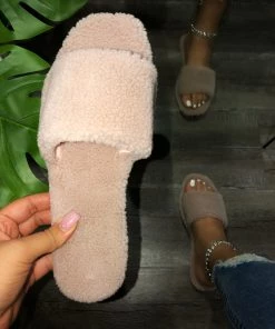 LaModishBoutique Embry Slides - Dark Blush (FINAL SALE)