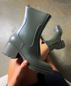 LaModishBoutique New Arrivals Christian Boots - Olive