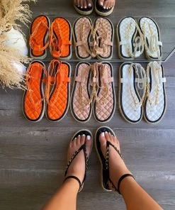 LaModishBoutique Callie Sandals -White