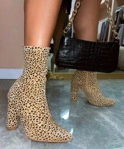LaModishBoutique New Arrivals Eliza Booties - Cheetah FINAL SALE