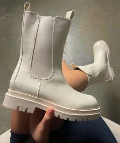 LaModishBoutique Lyilanna Boots- Nude