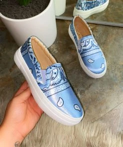 LaModishBoutique Carter Sneakers - Baby Blue EXCLUSIVE (FINAL SALE)