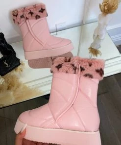 LaModishBoutique Shiloh Boots-Blush (FINAL SALE)