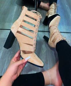 LaModishBoutique Ryder Booties- Taupe New Arrivals