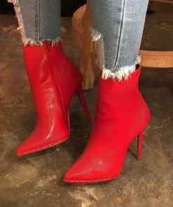 LaModishBoutique True Booties - Red
