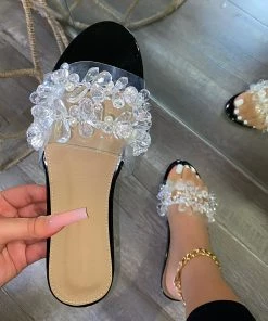 LaModishBoutique New Arrivals Krisna Sandals- Black