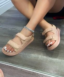LaModishBoutique Coco Sandals- Nude FINAL SALE New Arrivals