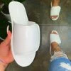 LaModishBoutique North Velcro Sandals - White (FINAL SALE)
