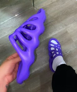 LaModishBoutique Uriel Slippers- Purple (FINAL SALE)