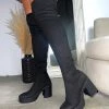 LaModishBoutique New Arrivals Dahlia Thigh High Boots - Suede