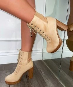 LaModishBoutique Hazel Bootie - Nude New Arrivals