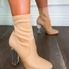 LaModishBoutique New Arrivals Kimmie Bootie - Nude