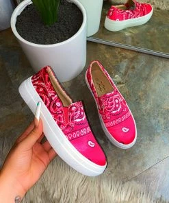 LaModishBoutique Carter Sneakers - Hot Pink EXCLUSIVE (FINAL SALE)