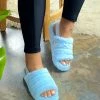 LaModishBoutique Mason Slippers - Light Blue FINAL SALE
